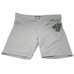 Travis Mathew Resort to This‎ Stretch Waistband Size 40 Light Gray NWT $90